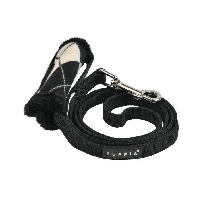 Puppia - Jayden Soft Dog Lead - Black