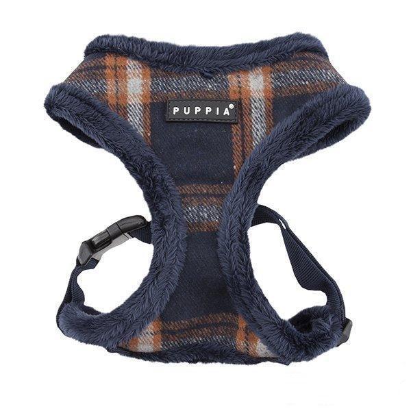 Puppia Kemp Dog Harness - Navy Check