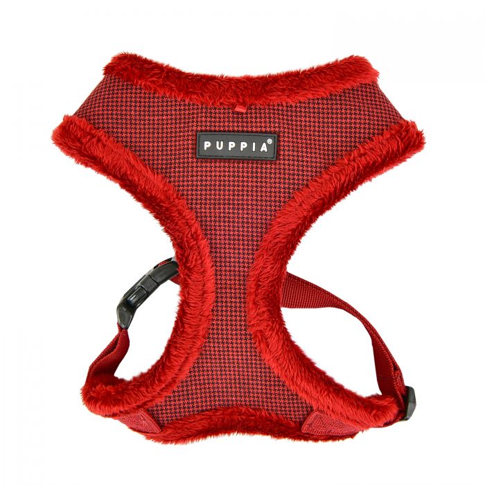 Puppia - Puppytooth Soft Dog Harness (A)- Wine-Puppia-Love My Hound