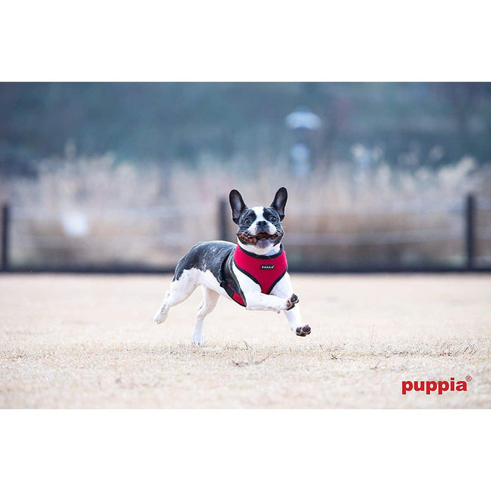Puppia Soft Dog Harness (A) - Wine-Puppia-Love My Hound