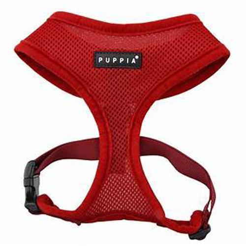 Puppia Soft Dog Harness (A) - Wine-Puppia-Love My Hound