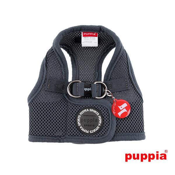 Puppia Soft Jacket Harness (B) - Grey-Puppia-Love My Hound