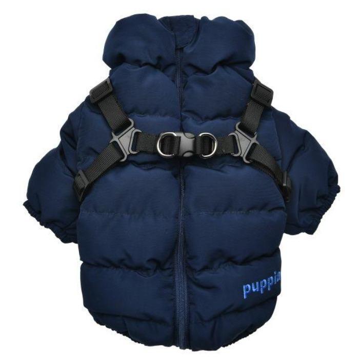 Puppia - Soft Jumper Harness Dog Coat - Navy-Puppia-Love My Hound