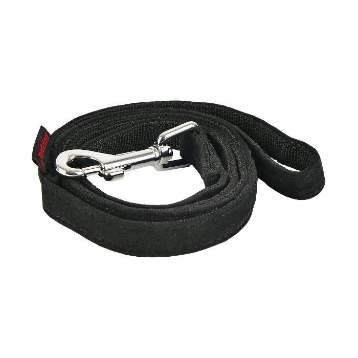 Puppia - Terry Dog Lead - Black-Puppia-Love My Hound