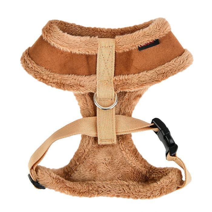 Puppia - Terry Dog Soft Dog Harness (A) - Brown-Puppia-Love My Hound