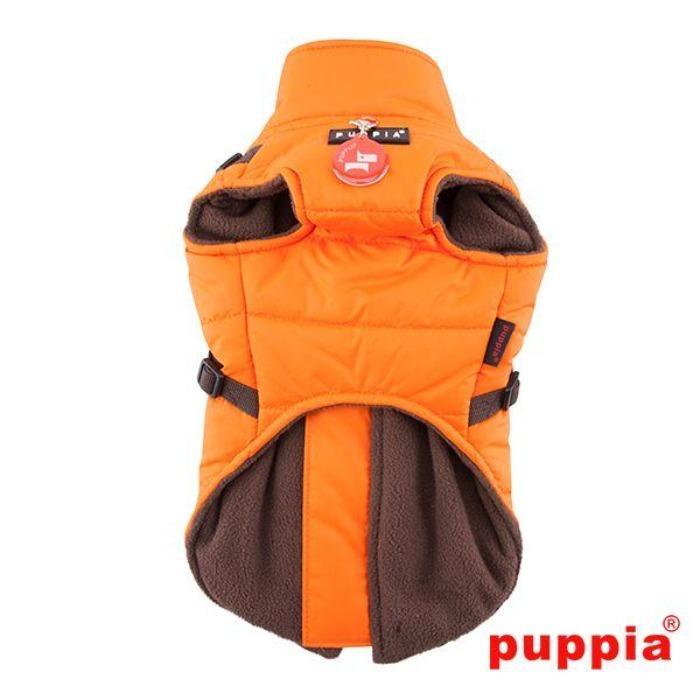 Manteau Imperméable Doublé Polaire Pour Chien - Cordura Résistant, Coupe-vent Et Réfléchissant - Taille L Orange - 4