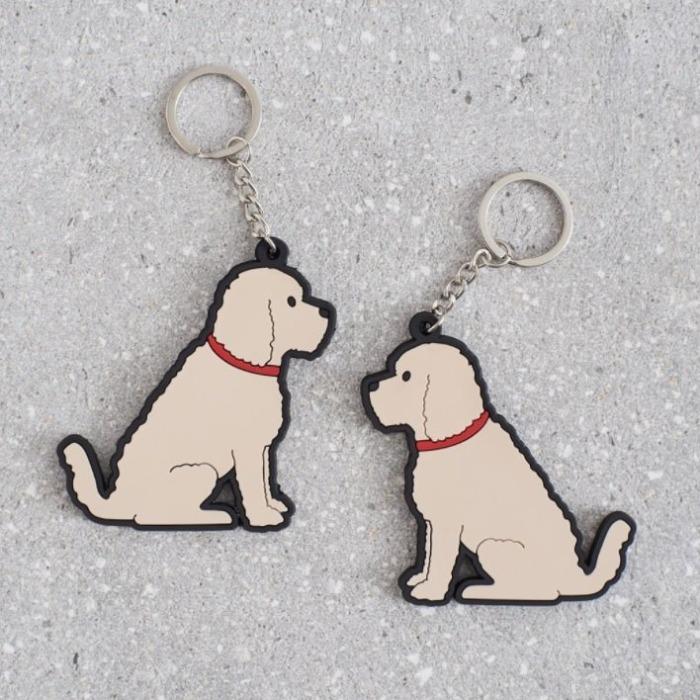 Sweet William - Apricot Cockapoo/Labradoodle Keyring-Sweet William-Love My Hound