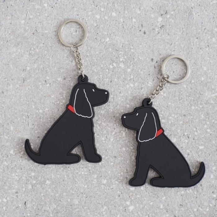 Sweet William - Black Cocker Spaniel Keyring-Sweet William-Love My Hound