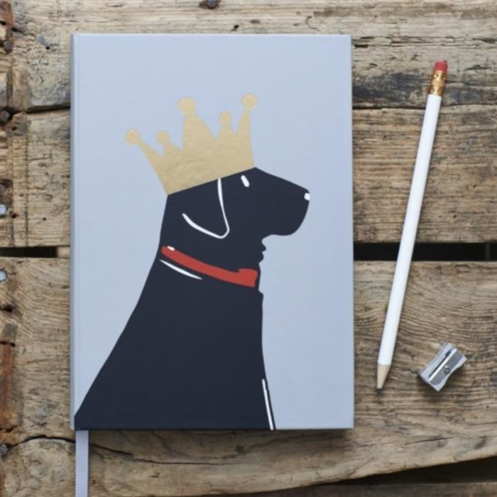 Sweet William - Black Labrador Notebook