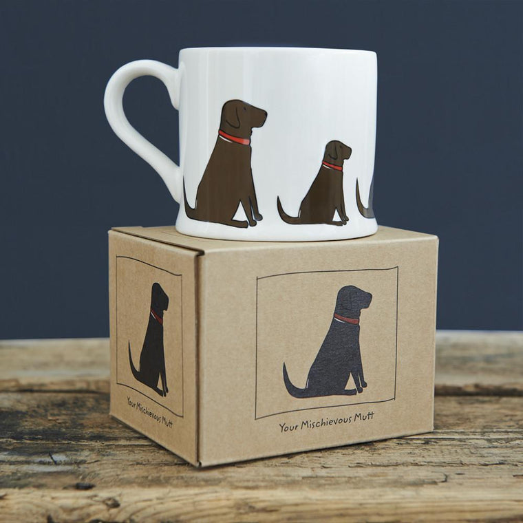 Sweet William - Chocolate Labrador Mug ( Boxed )