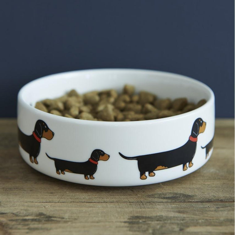 Sweet William - Dachshund/Sausage Dog - Dog Bowl