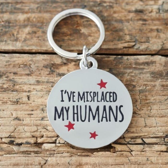 Sweet William - "I've Misplaced My Humans" Dog ID Tag-Sweet William-Love My Hound