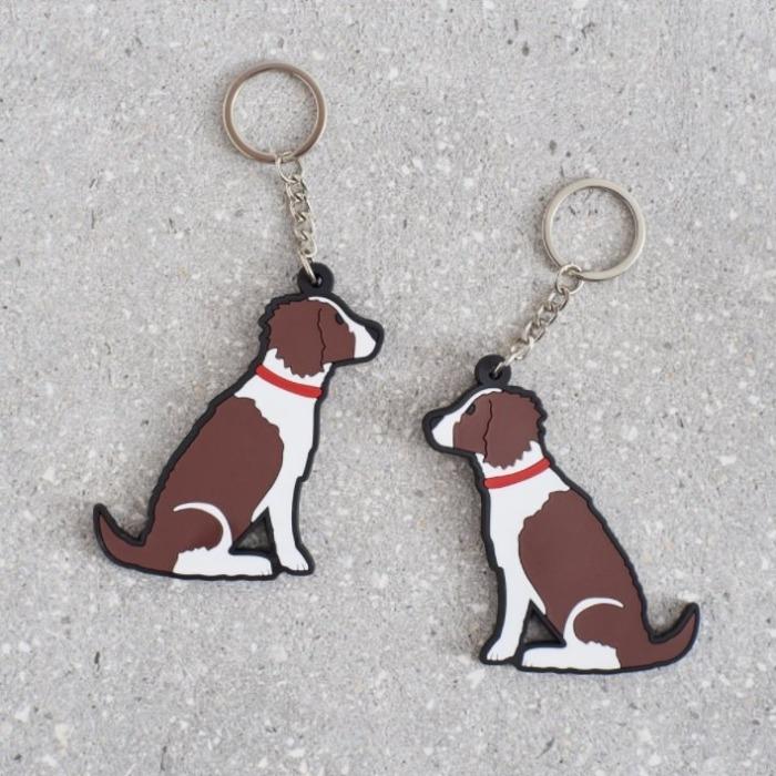 Sweet William - Springer Spaniel Keyring-Sweet William-Love My Hound