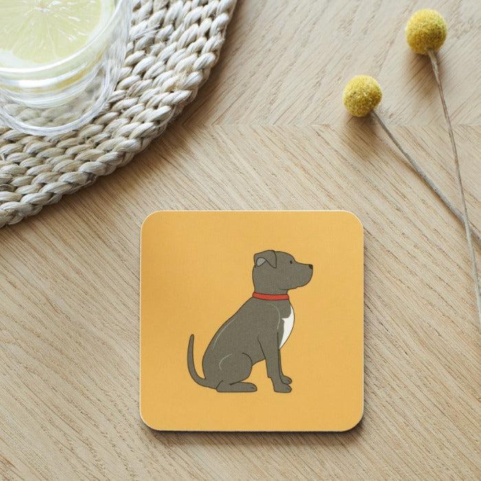 Sweet William - Staffordshire Bull Terrier (Staffie) Coaster