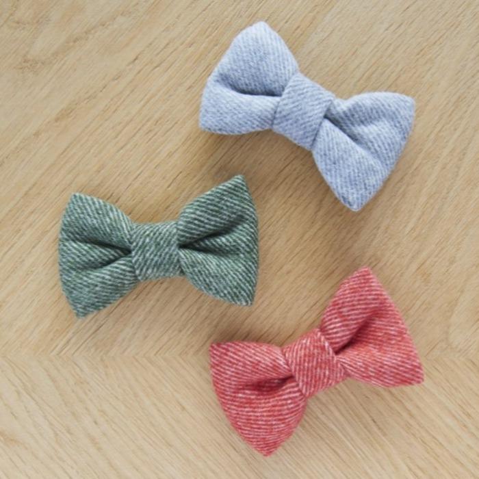 Sweet William - Tweed Dog Bow Tie - Green-Sweet William-Love My Hound