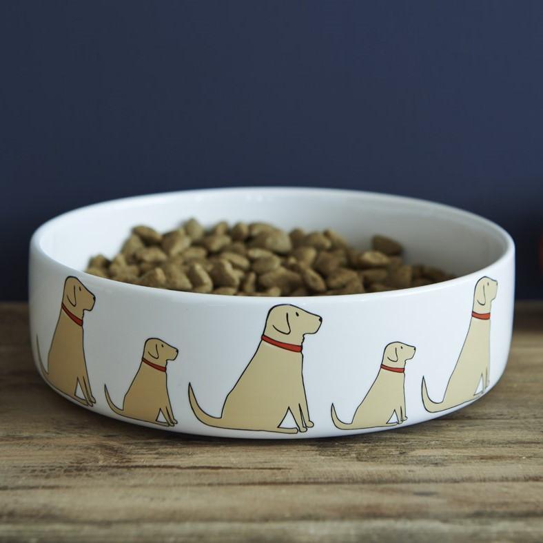 Sweet William - Yellow Labrador Dog Bowl-Sweet William-Love My Hound