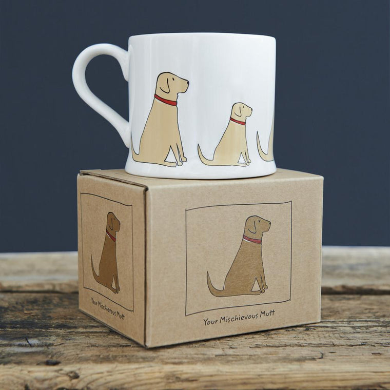 Sweet William - Yellow Labrador Mug ( Boxed )