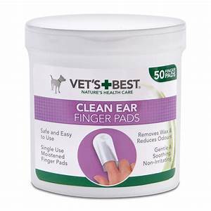 Vets Best - Ear Finger Pads for Dogs x 50 pads